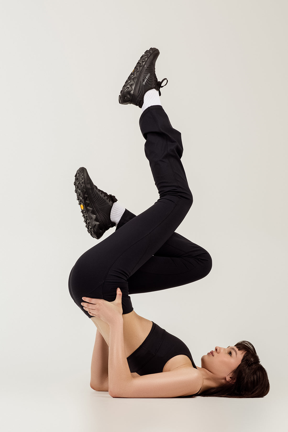 Emma Black Flared Leggings