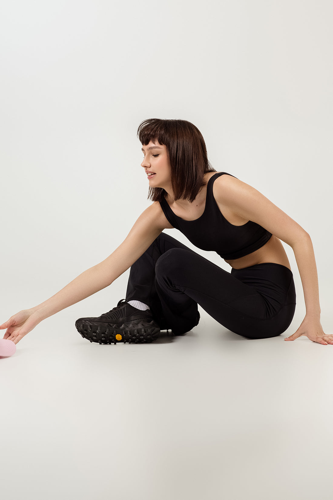 Emma Black Flared Leggings