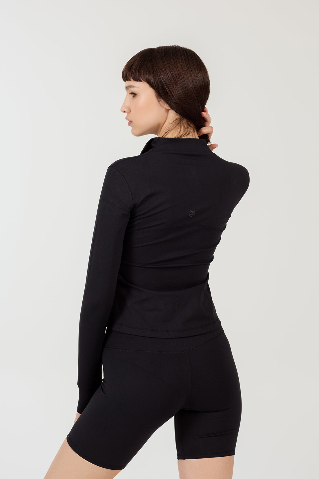 Mondo Biker Shorts in Black