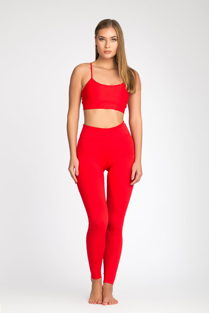 Nina Red Leggingsit