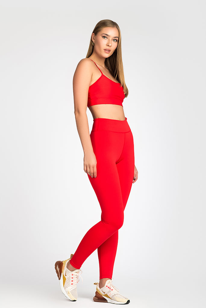 Nina Red Leggingsit