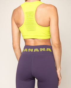 Mimi Moto Yellow Bra