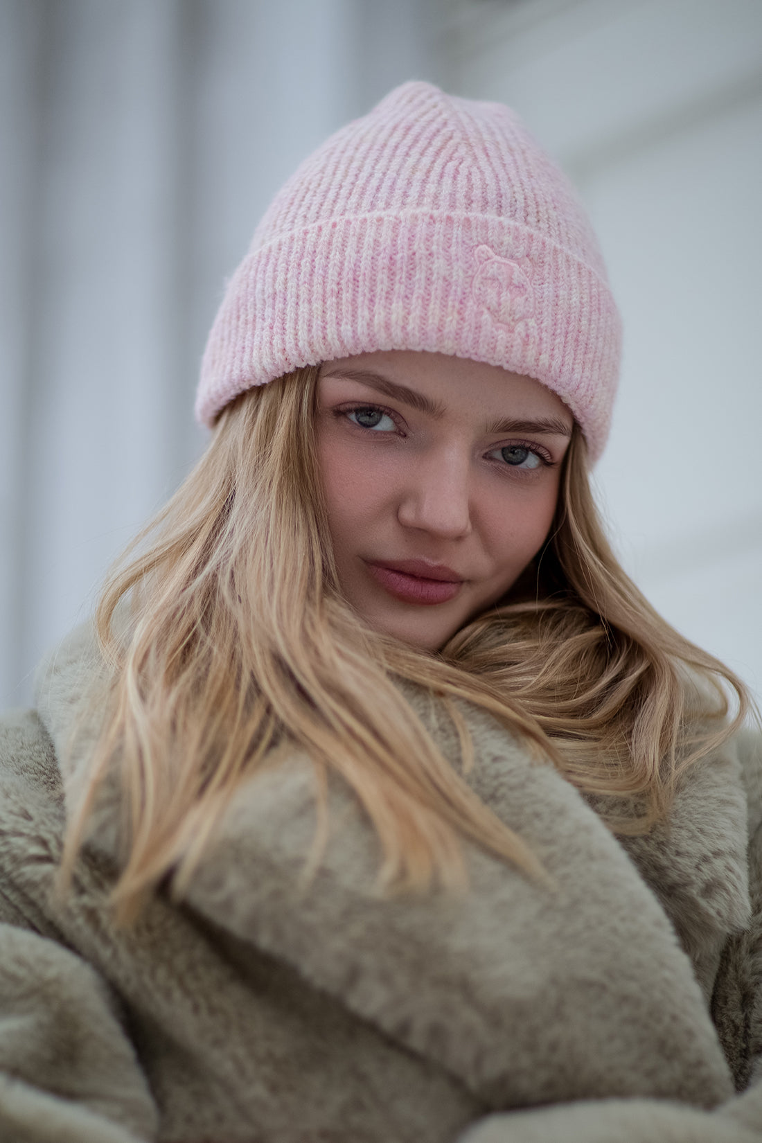Northern Wind Bubblegum Pink Beanie