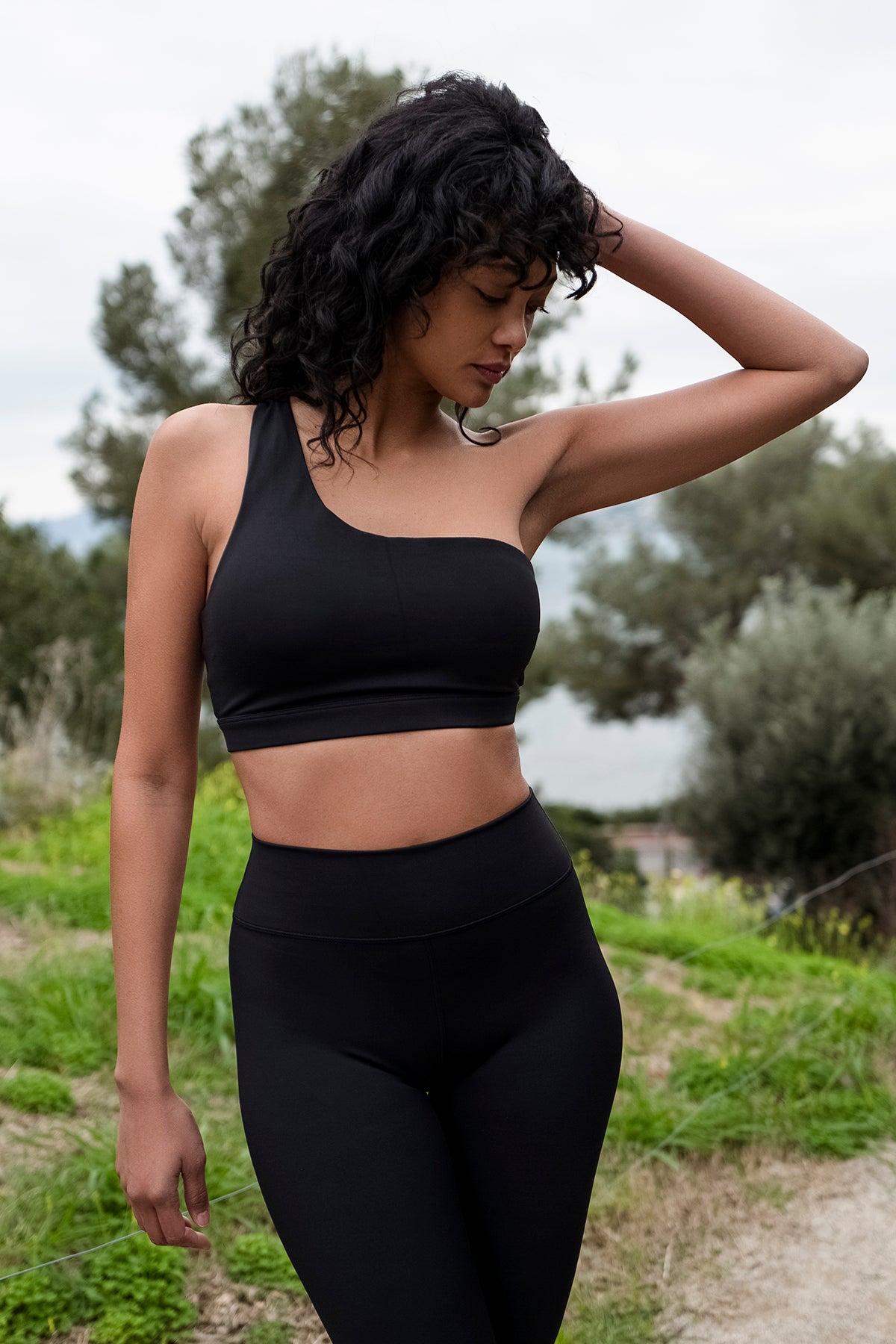 Solveig Black Bra