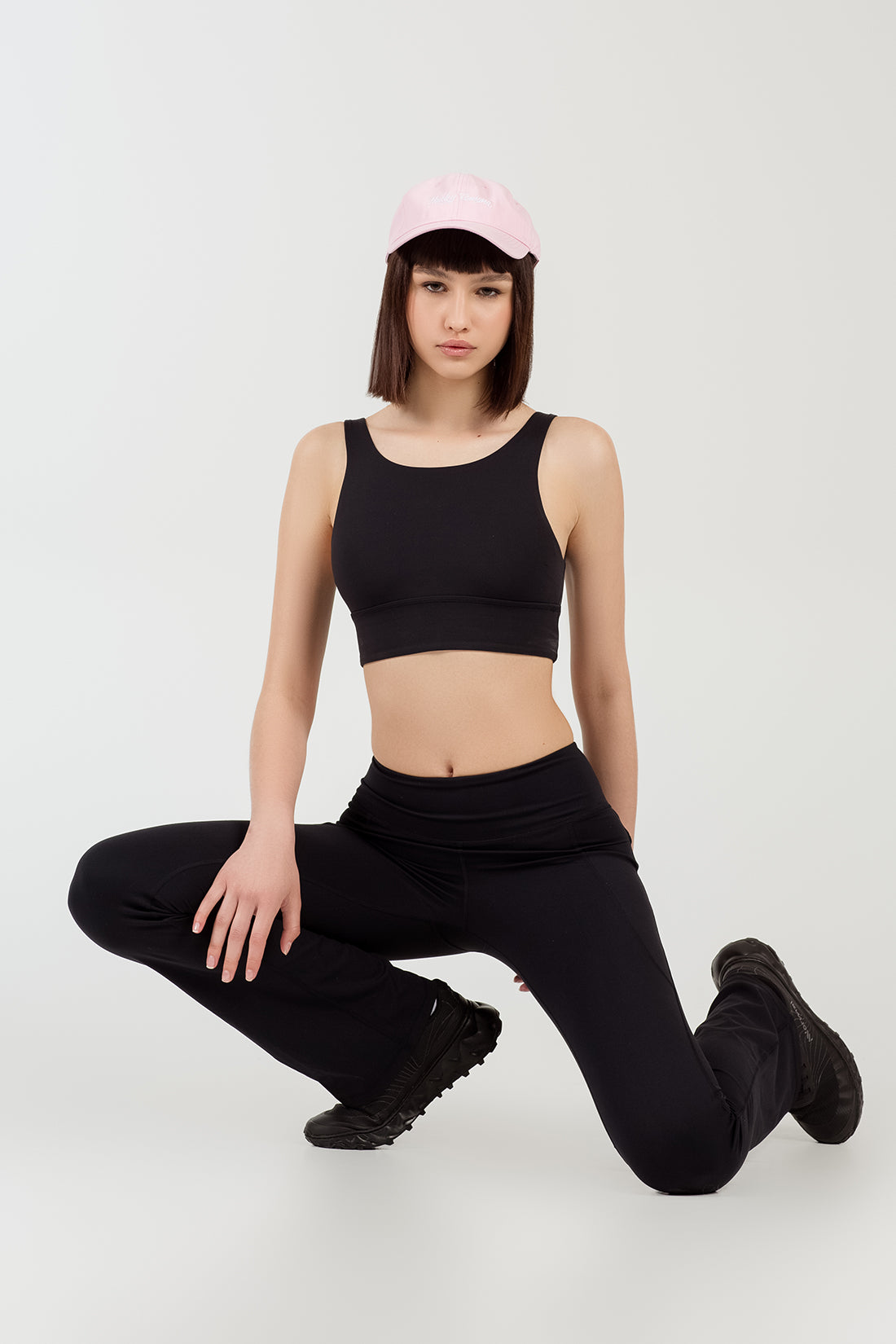 Emma Black Flared Leggings