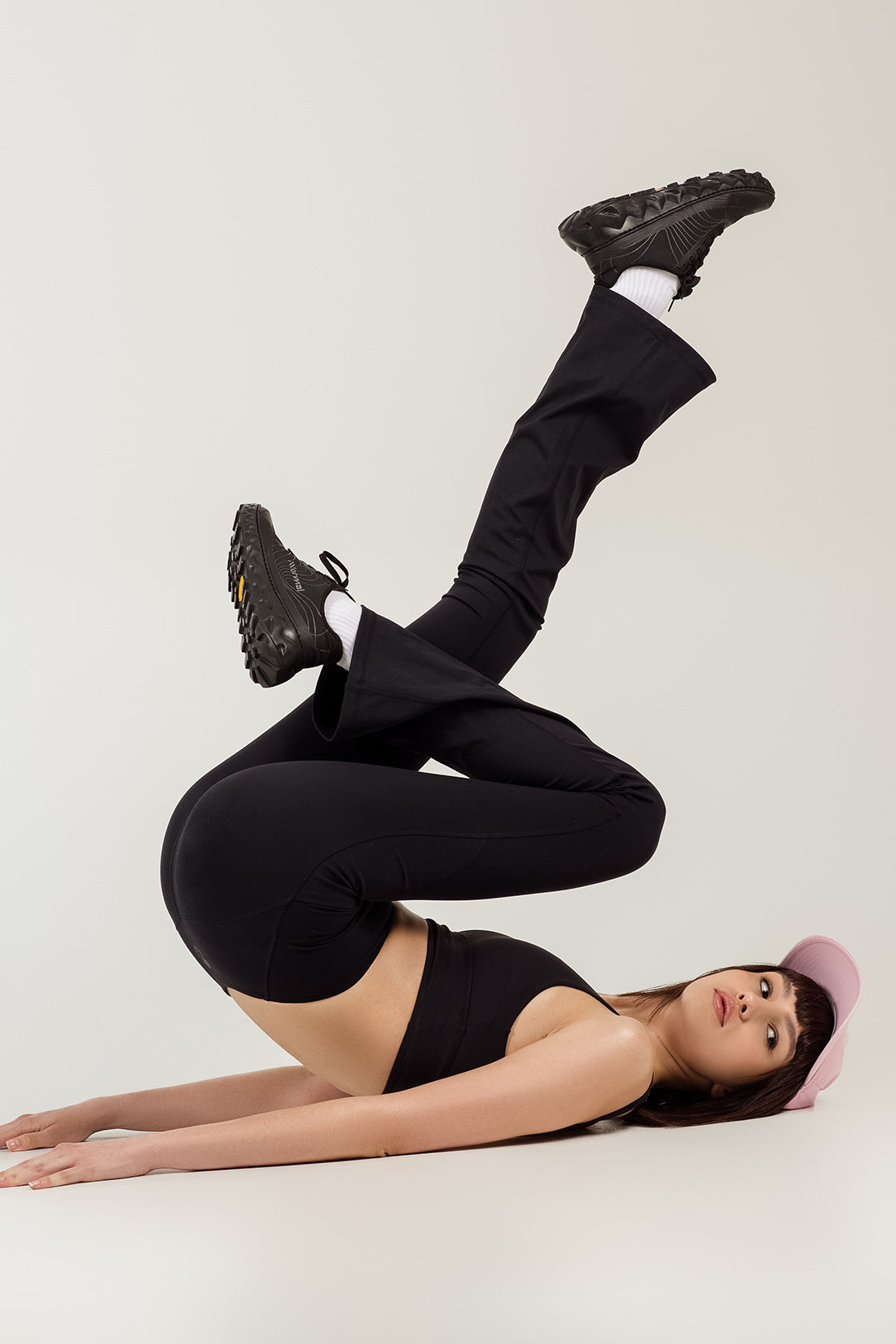 Emma Black Flared Leggings