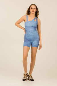 Giselle Light Jeans Short Onesie