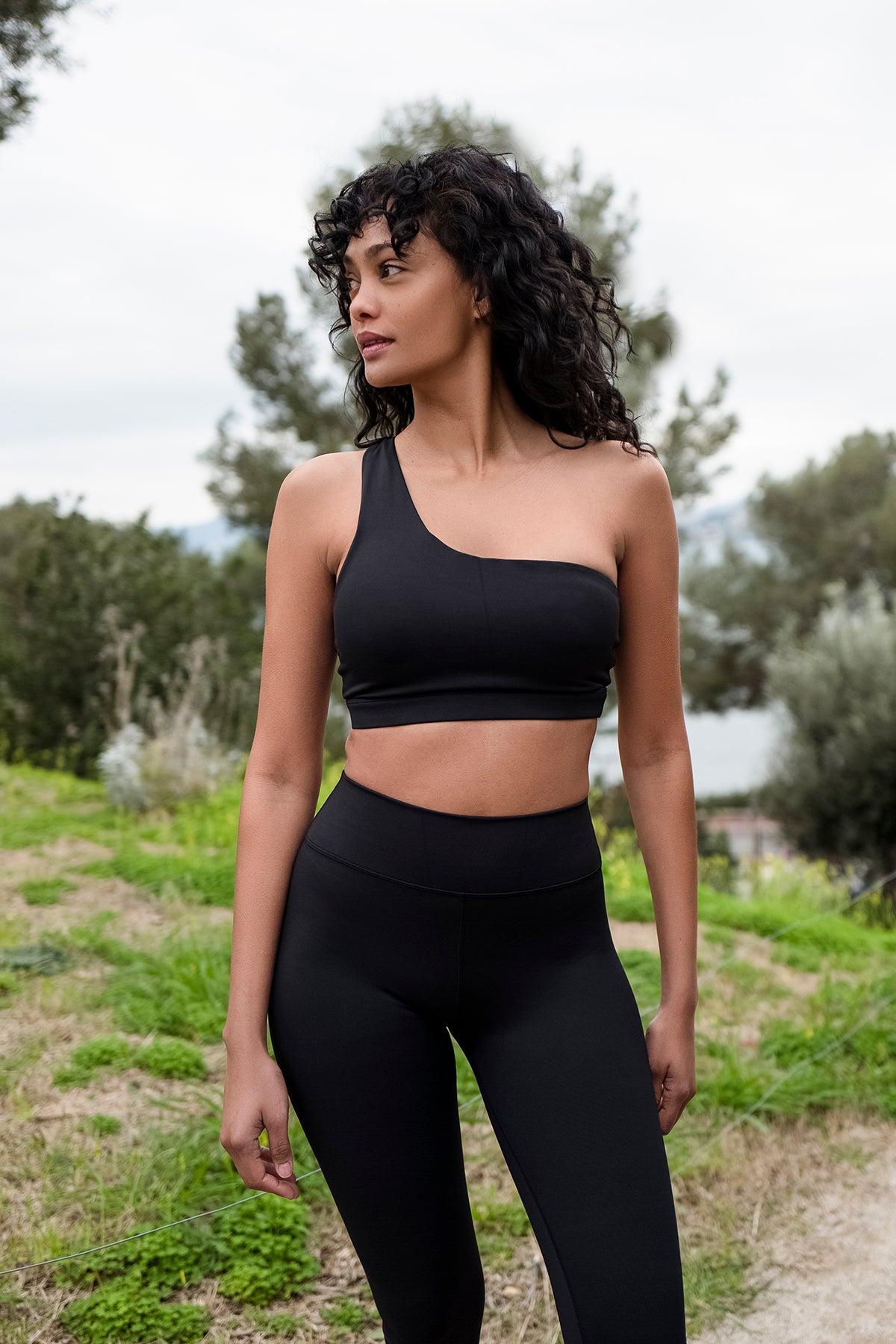 Solveig Black Bra