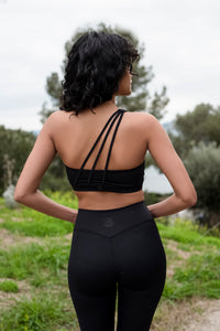 Solveig Black Bra