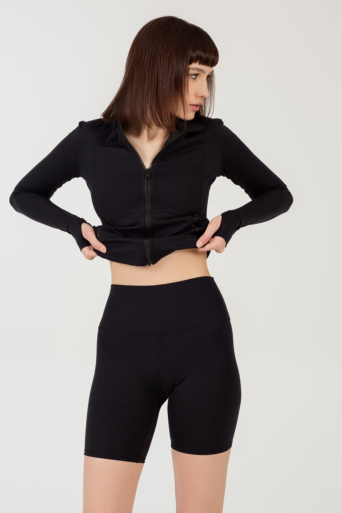 Mondo Biker Short in Black