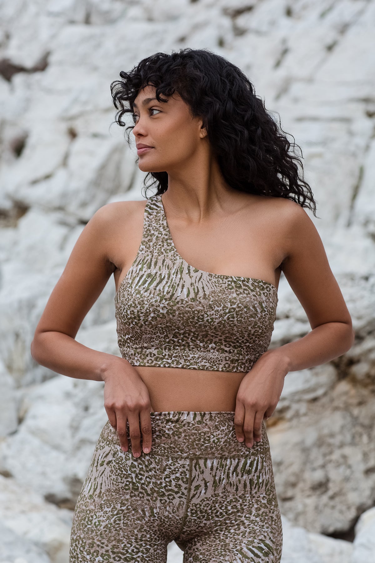 Solveig Green Safari Bra