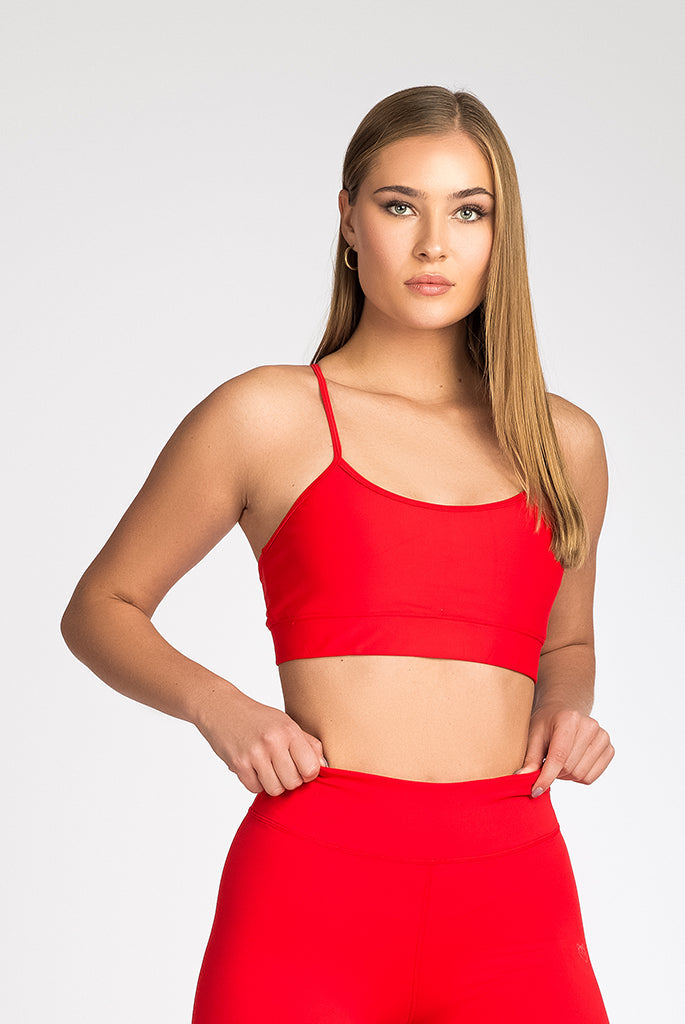 Nina Red Bra