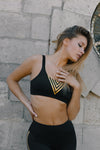 XXGolden Stripe Bra